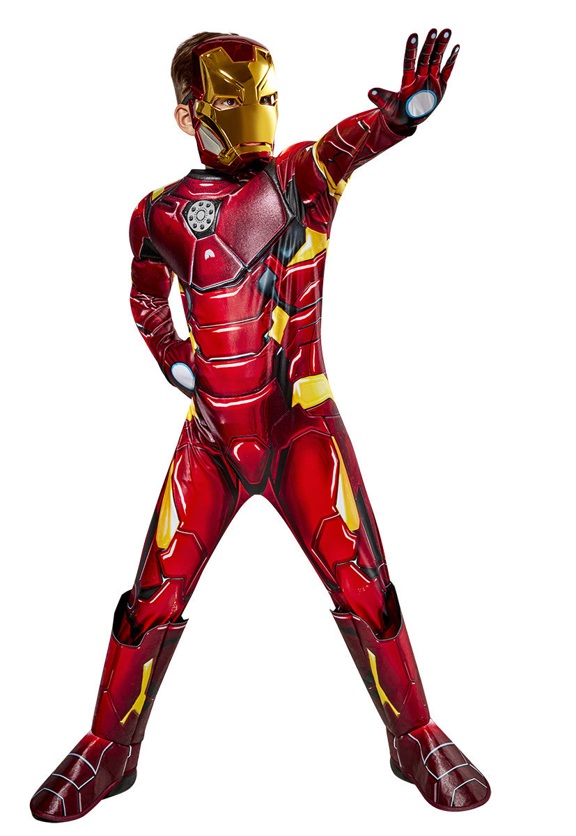 Disfraz de Iron Man Premium con Armadura para Niño