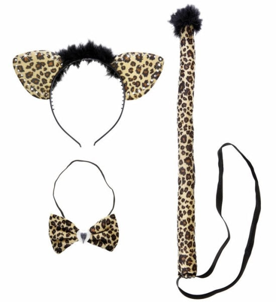 Set de Leopardo con Brillantes