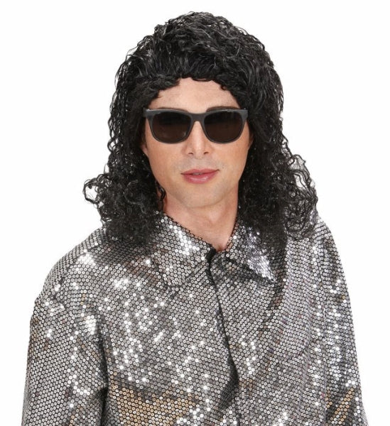 Peluca Morena de Michael Jackson