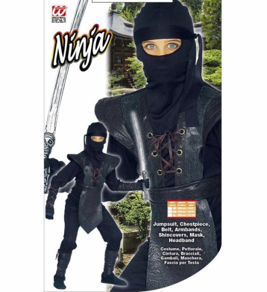 Disfraz de Ninja Negro Infantil