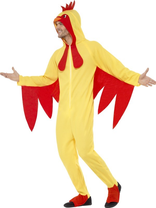 Disfraz de Pollo Amarillo Unisex para Adulto