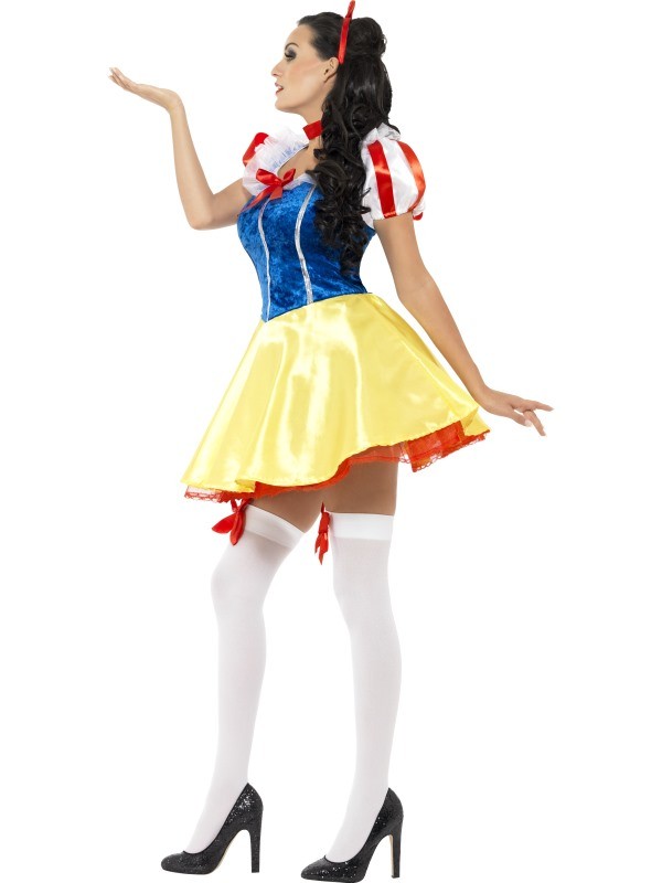 Vestido de Blancanieves Corto para Mujer