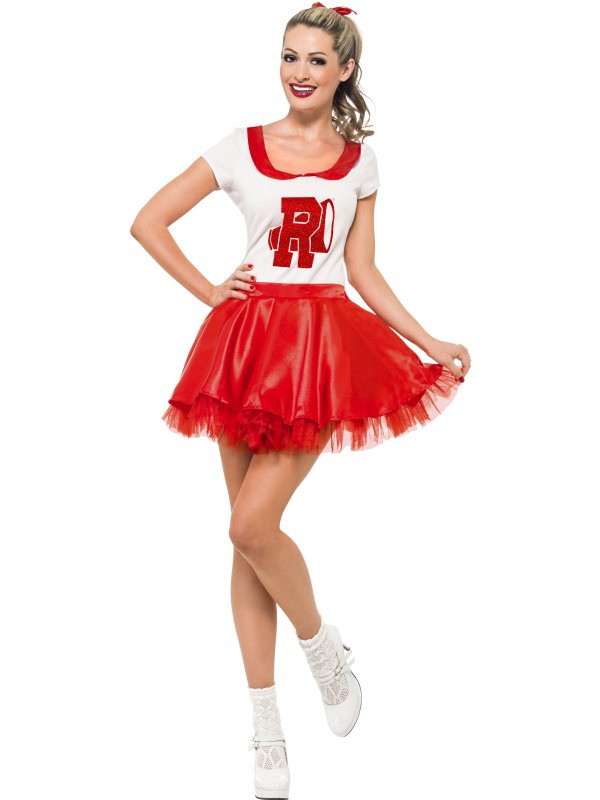 Disfraz de Cheerleader Grease para Mujer