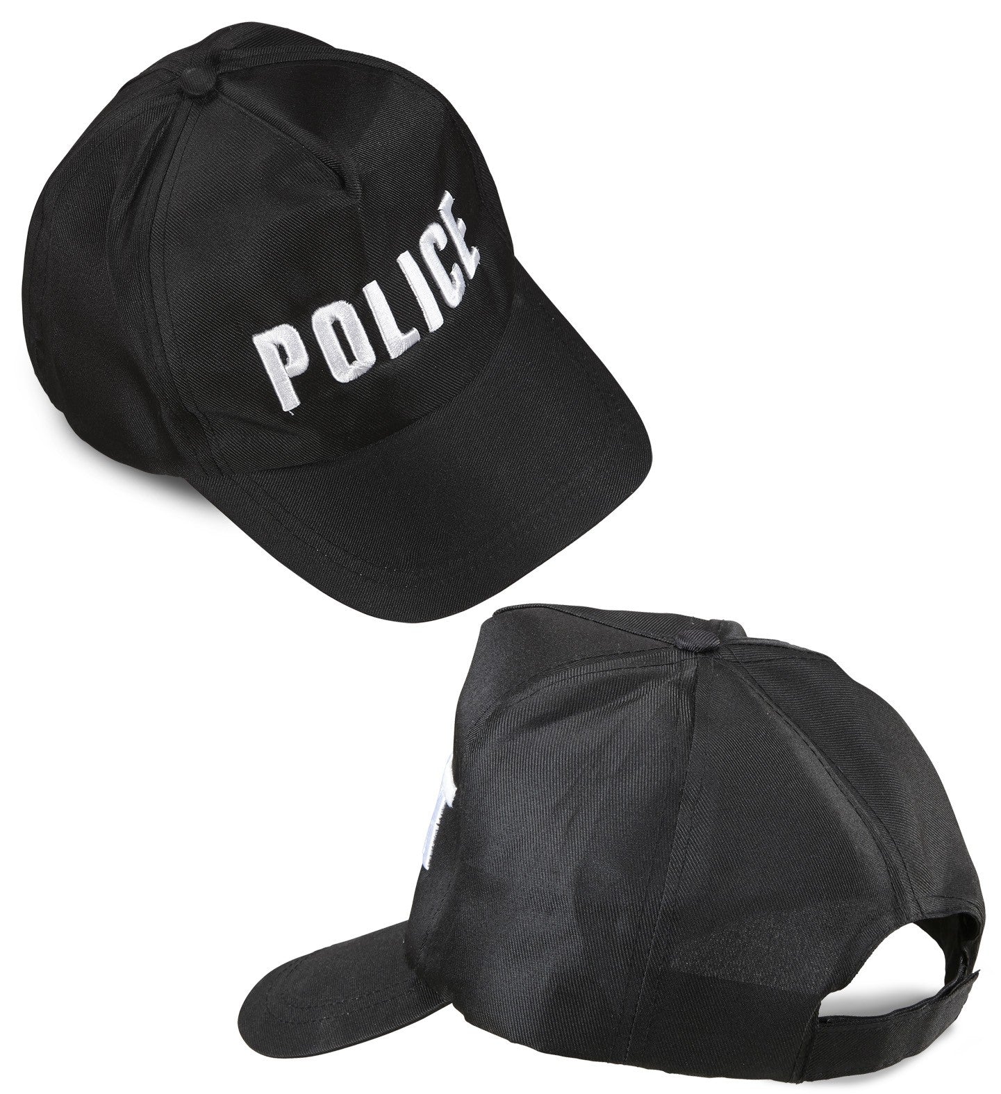 Gorra Visera con Bordado de Policía