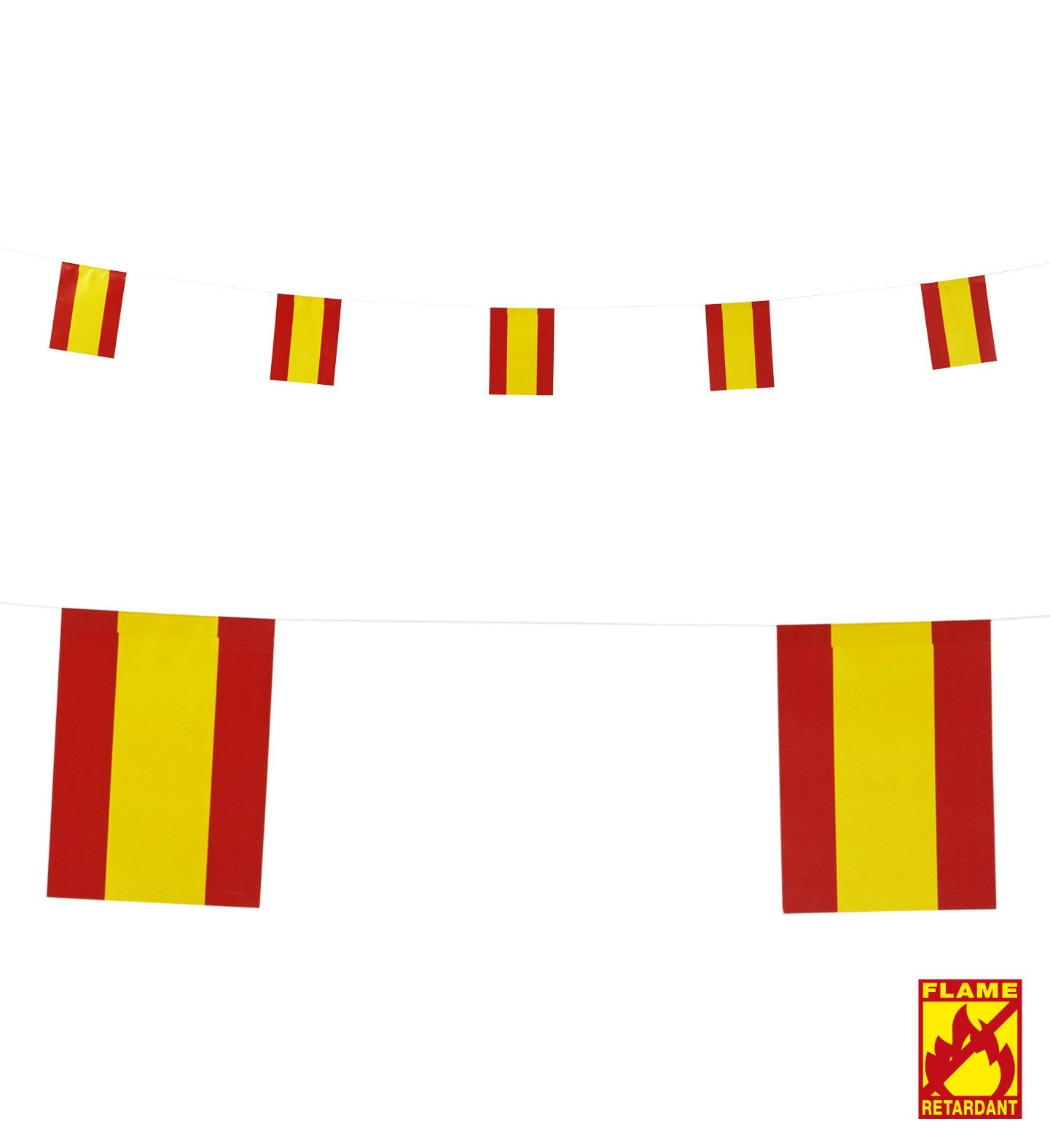 Guirnalda con Banderines de España