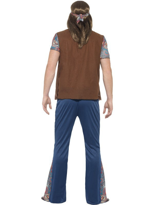 Disfraz de Hippie para Hombre con Colgante