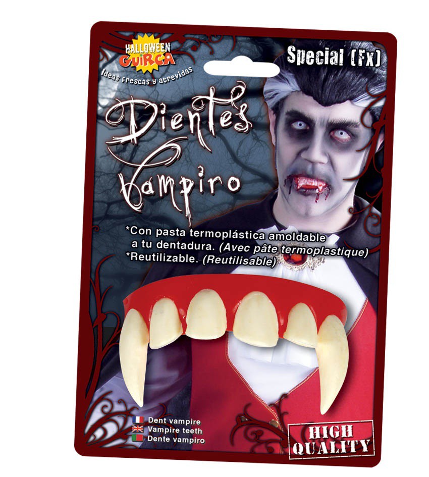 Dentadura de Vampiro Termoplástica