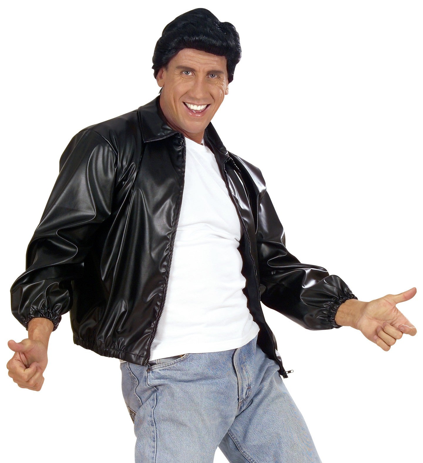 Chaqueta Grease de Polipiel para Hombre