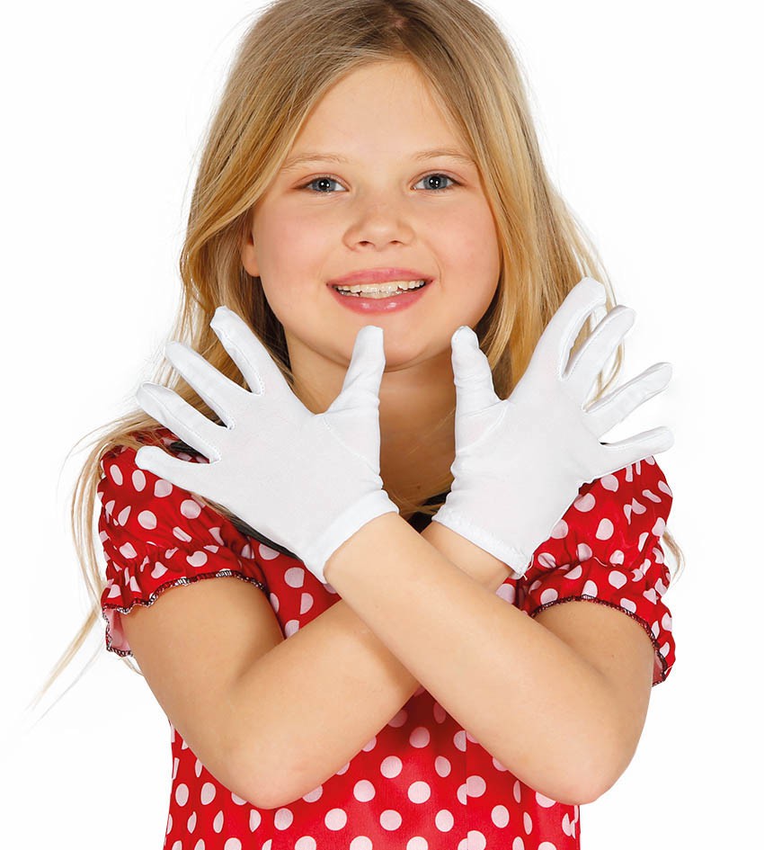 Guantes Blancos Infantiles