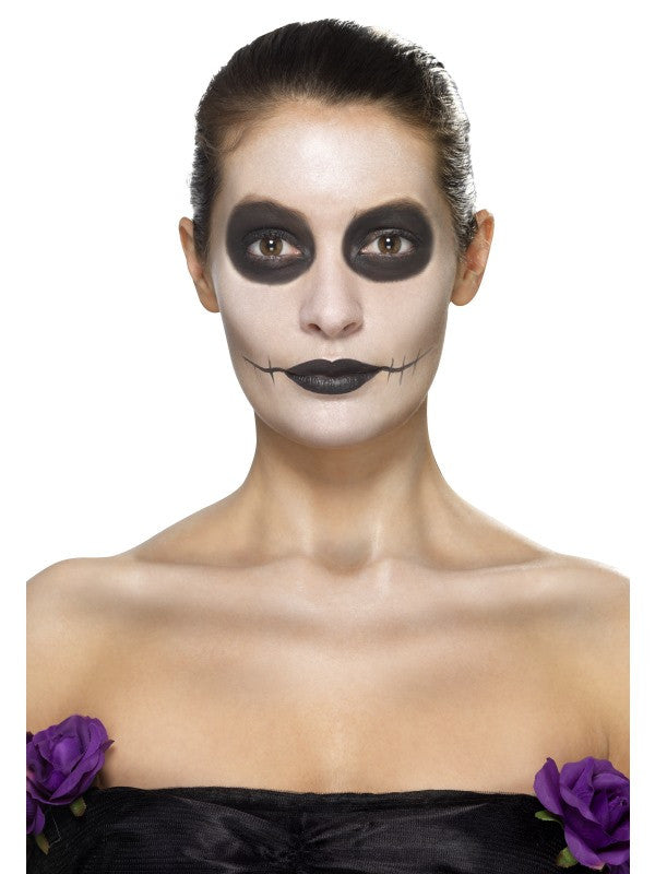 Kit Tatuajes y Maquillaje Catrina Morado